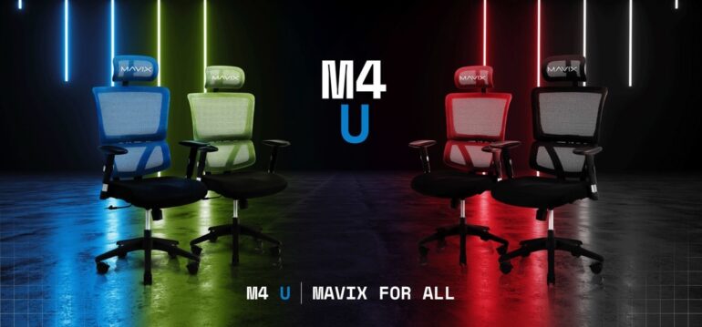 Mavix grows its portfolio of gaming chairs with release of M4