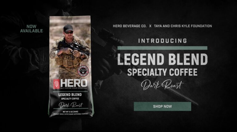 HERO Beverage Co launches Line of coffee to honor Chris Kyle