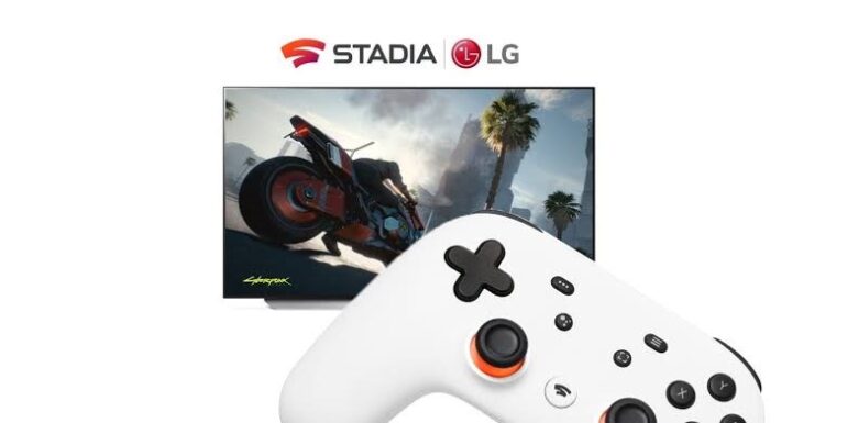 Google Stadia now available for download on Latest LG Smart TVs