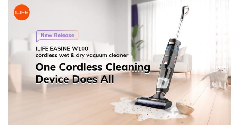 ILIFE launches EASINE W100 Vacuum Cleaner