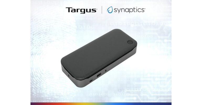 Targus and Synaptic showcase their Hybrid Dock with Bio-authentication