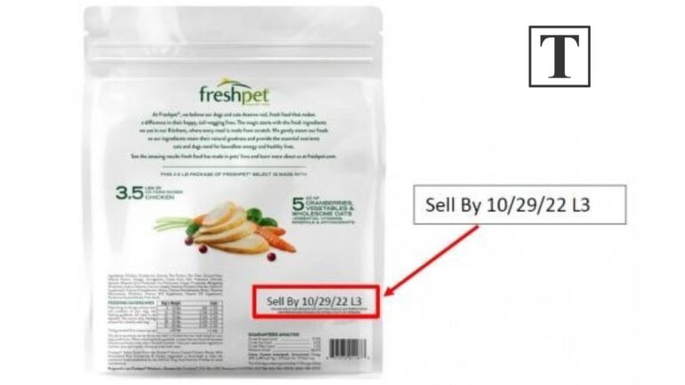 One lot of Freshpet Select Fresh From the Kitchen Home Cooked Chicken Recipe is being voluntarily recalled
